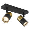STRAHLER - Dunkelgrau/Schwarz, Design, Kunststoff/Metall (26/6/12cm) - Globo