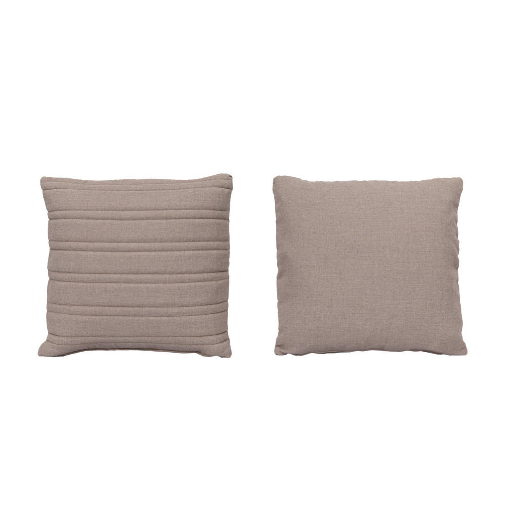 Thumbnail - Gardenson Outdoor-Kissen, Natur, Textil, Füllung: Polyester, 45x45 cm, hochwertige Qualität, formstabil, langlebig, für ...