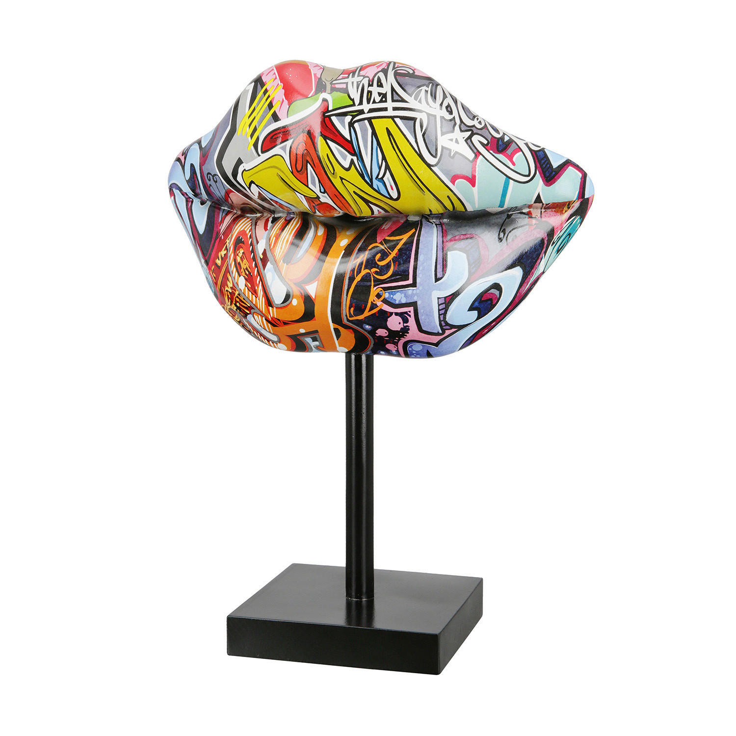 SKULPTUR - Multicolor, Basics, Kunststoff (19,5/26/9cm)