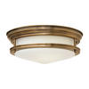 DECKENLEUCHTE  30.5/11.7 cm    - Bronzefarben, Konventionell, Glas/Metall (30.5/11.7cm) - Elstead Lighting