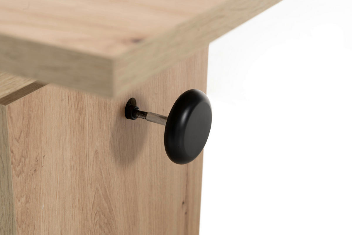 COUCHTISCH Eiche Artisan  - Eiche Artisan, Design, Holzwerkstoff (110-150/48-63/65cm) - MID.YOU