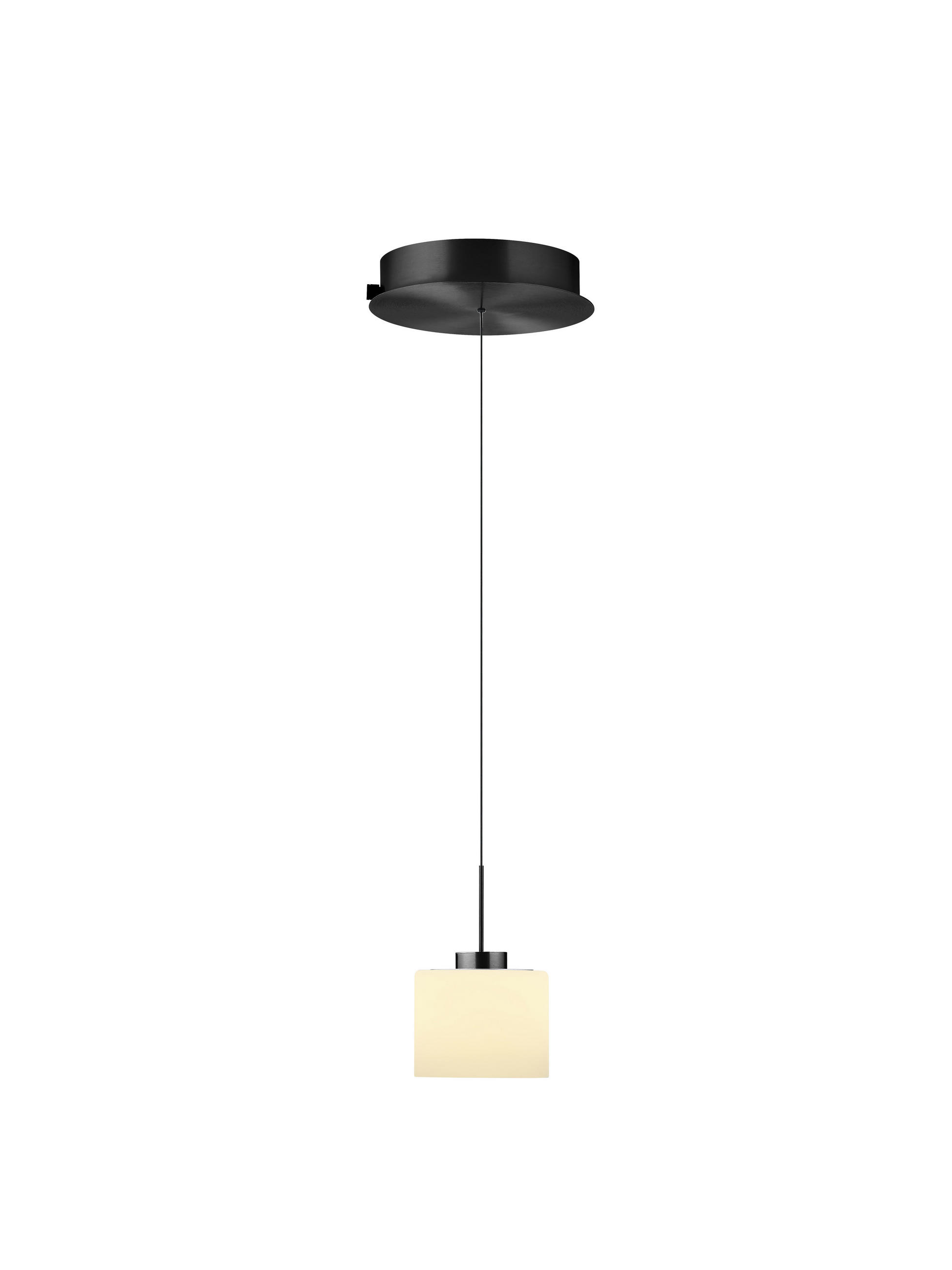 LED-HÄNGELEUCHTE ABBY 26/150 cm   - Anthrazit, Design, Metall (26/150cm) - Hell