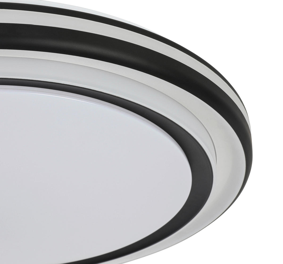 LED SVJETILJKA STROPNA  - bijela/crna, Trend, metal/plastika (65/9cm) - Novel