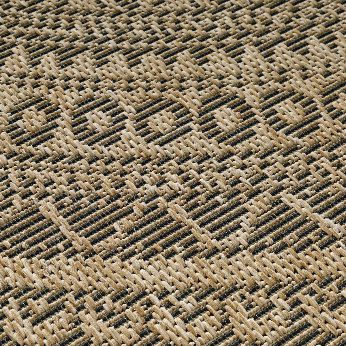 OUTDOORTEPPICH für Terrasse und Balkon 200/280 cm Regina Mandala Naturfarben  - Naturfarben, Design, Textil (200/280cm) - Ambia Garden