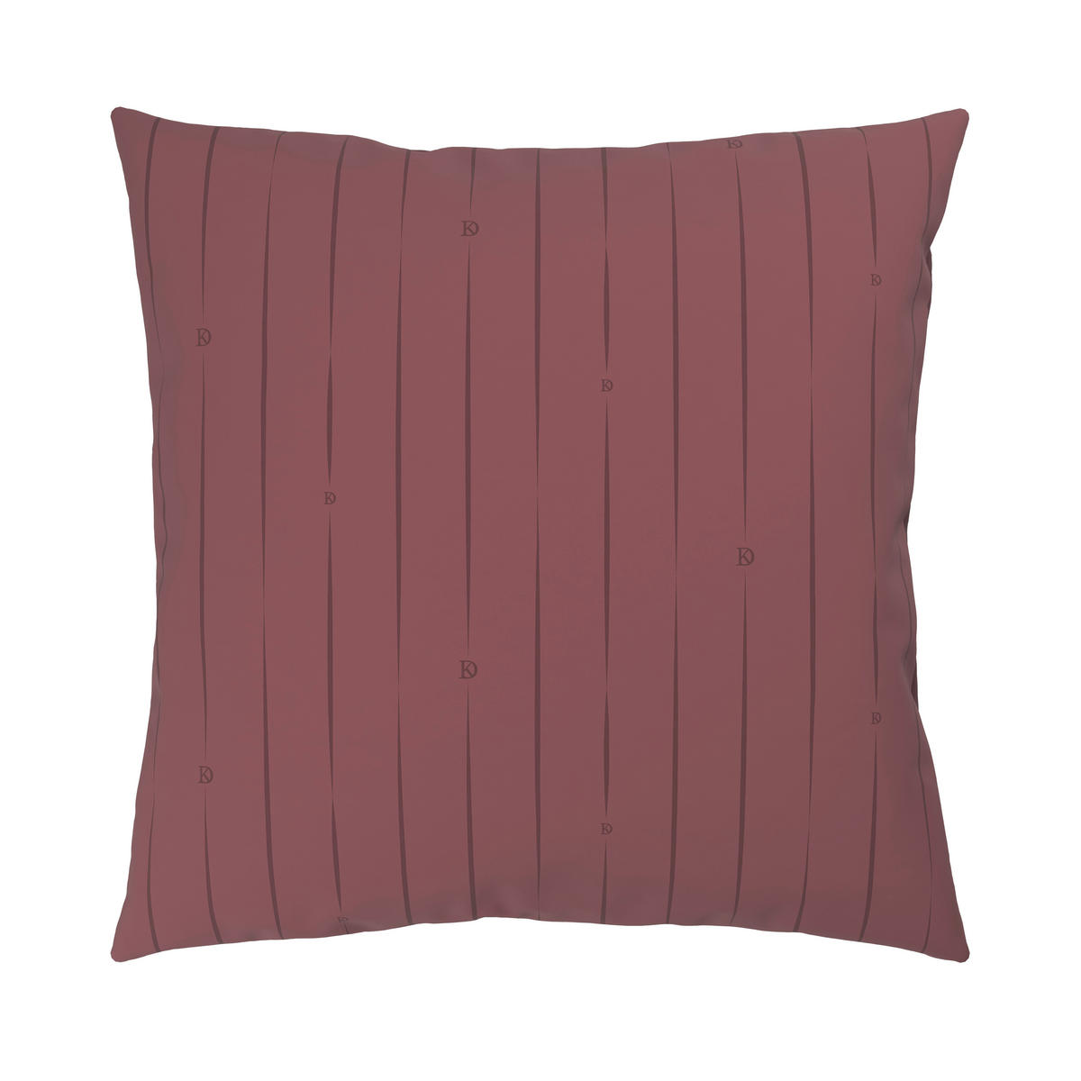 WENDEBETTWÄSCHE STRIPES DK Flanell 135/200 cm  - Kirschrot, Design, Textil (135/200cm) - Dieter Knoll