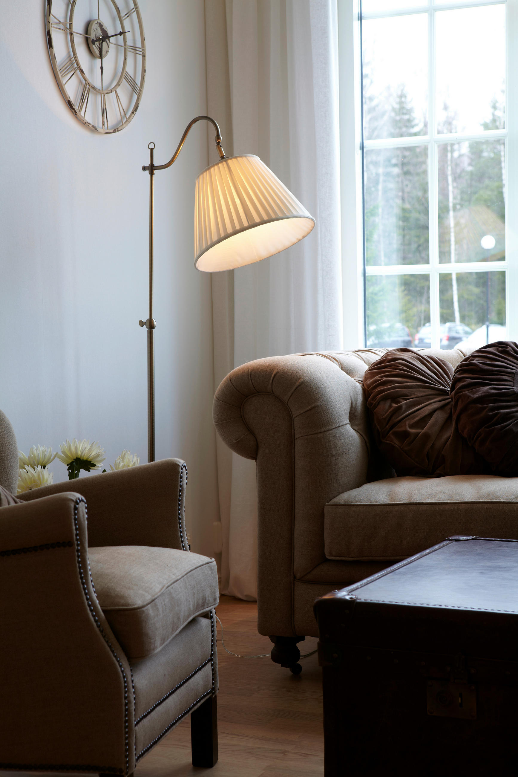 STEHLEUCHTE 50/30/167 cm    - Beige, Basics, Metall (50/30/167cm) - Markslöjd