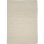 HANDWEBTEPPICH 70/140 cm Helsinki Naturfarben, Weiß  - Naturfarben/Weiß, Basics, Textil (70/140cm) - Linea Natura