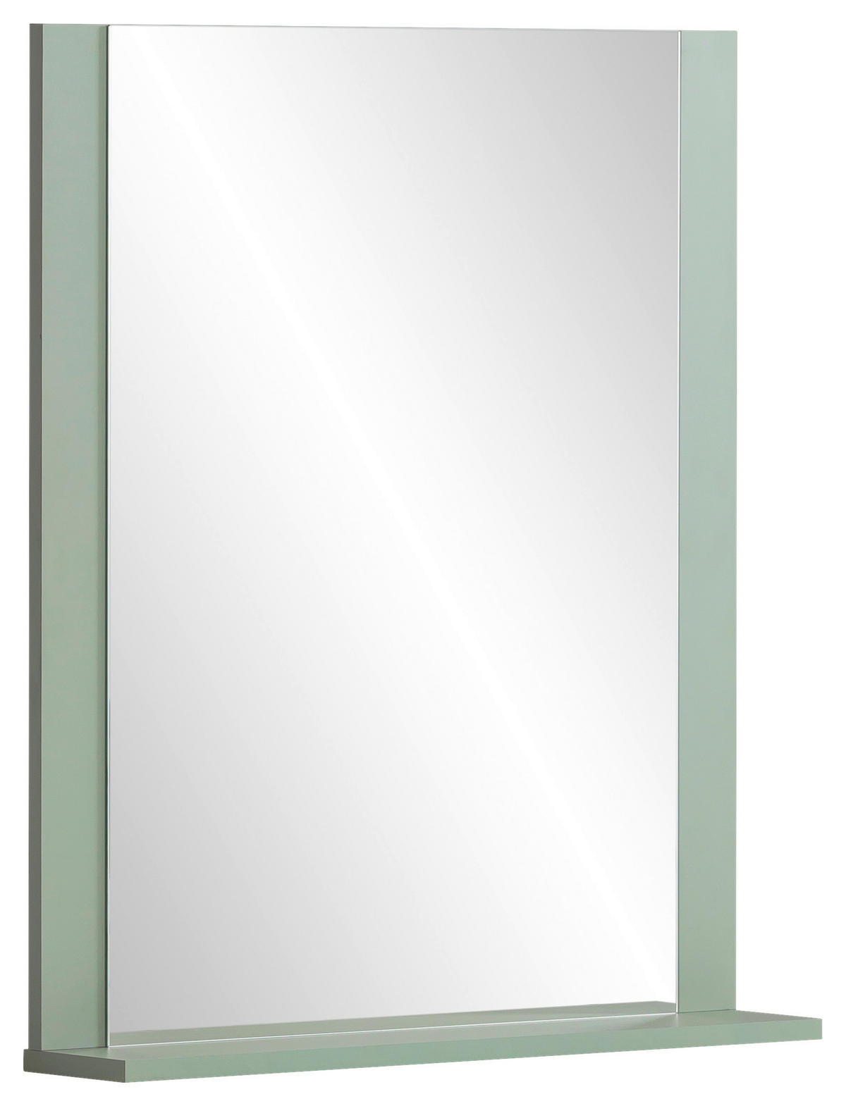 WANDSPIEGEL 59,6/71,1/12,3 cm    in rechteckig  - Grün, LIFESTYLE, Holzwerkstoff (59,6/71,1/12,3cm) - MID.YOU