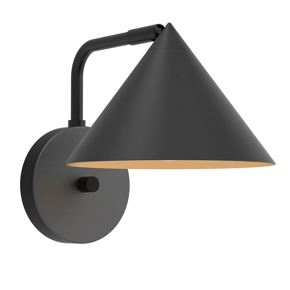 NÁSTENNÉ SVIETIDLO, 21,3/19,7/26,7 cm - zlatá, Konventionell, kov (21,3/19,7/26,7cm) - Elstead Lighting