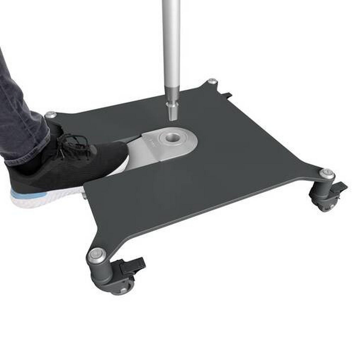 SONNENSCHIRMSTÄNDER Anthrazit  - Anthrazit, Basics, Metall (58/14/58cm) - KNIRPS