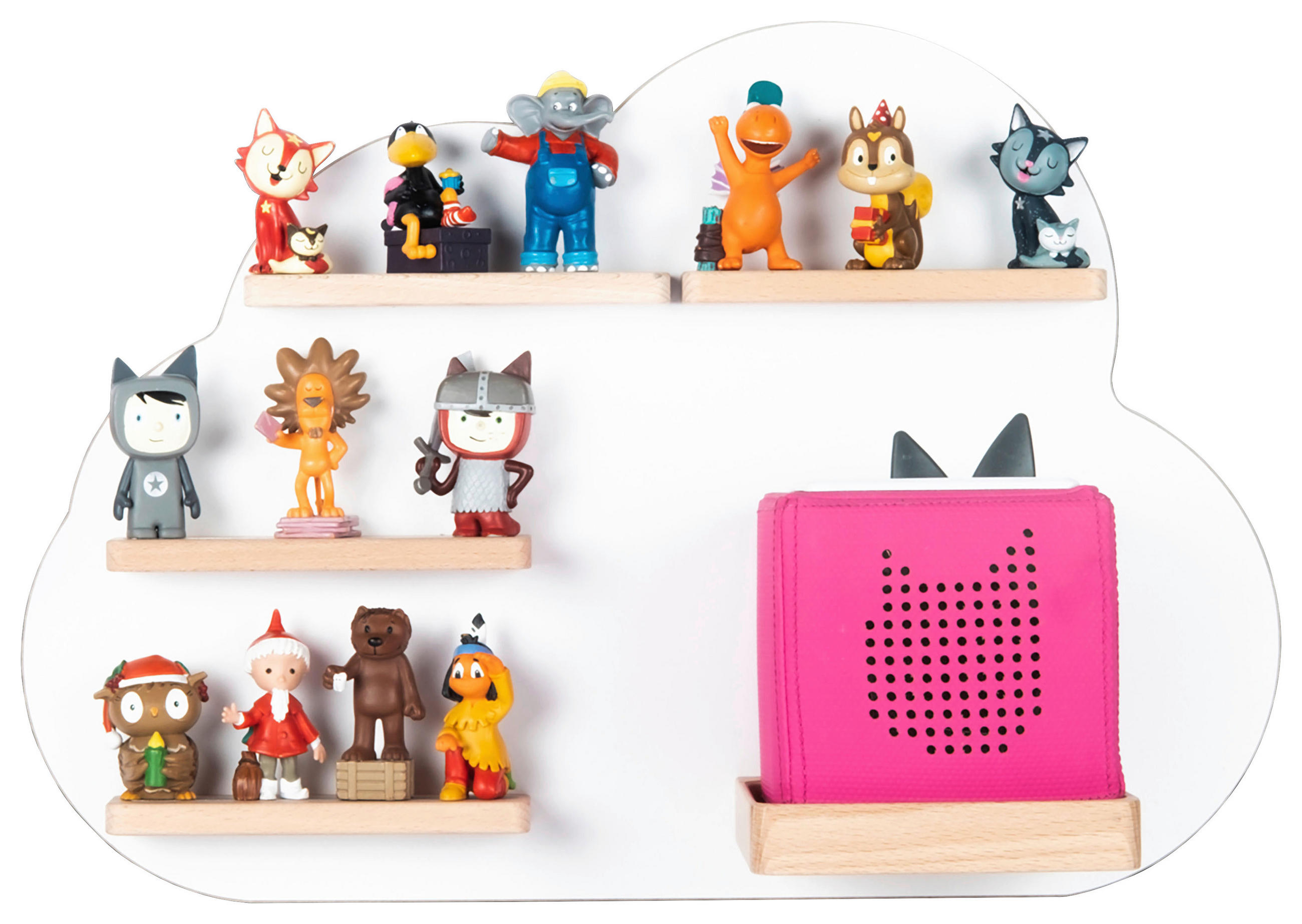 KINDERREGAL  - Weiss, Modern, Holzwerkstoff (48/35/19cm) - MID.YOU