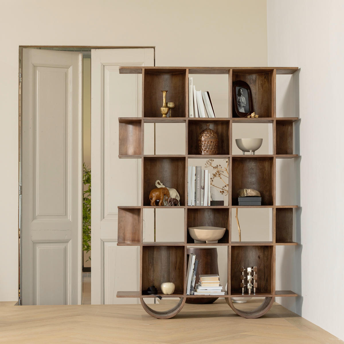 REGAL  130/180/35 cm Dunkelbraun  - Dunkelbraun, Design, Holz (130/180/35cm) - Livetastic