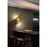 LED-WANDLEUCHTE - Goldfarben, Design, Metall (31/10/10cm)