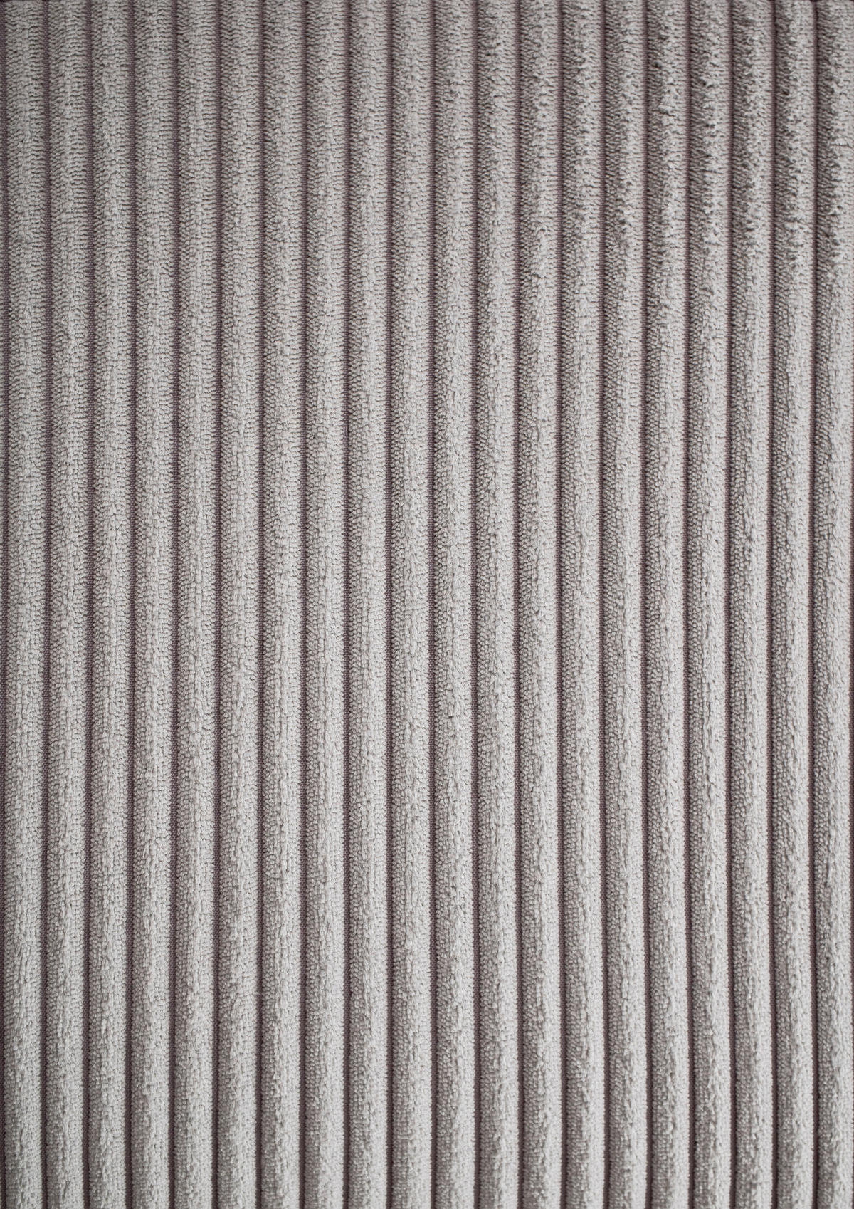 ECKSOFA in Cord Grau  - Schwarz/Grau, Design, Textil/Metall (178/302cm) - Beldomo Style