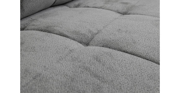 SCHLAFSOFA  mit Liegefunktion, Schlafen auf Sitzhöhe, Rücken echt Chenille Graphitfarben  - Schwarz/Graphitfarben, KONVENTIONELL, Textil/Metall (203/94/96cm) - Carryhome