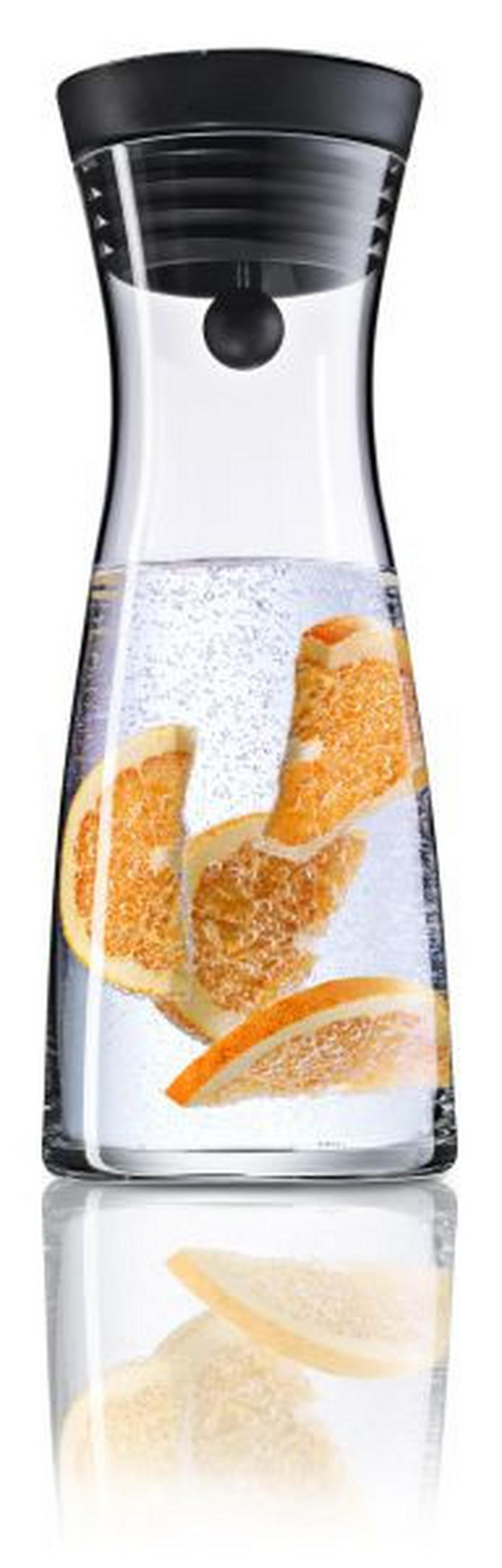 KARAFA NA VODU  0,75 l  - číra/čierna, Design, kov/plast (0,75cm) - WMF