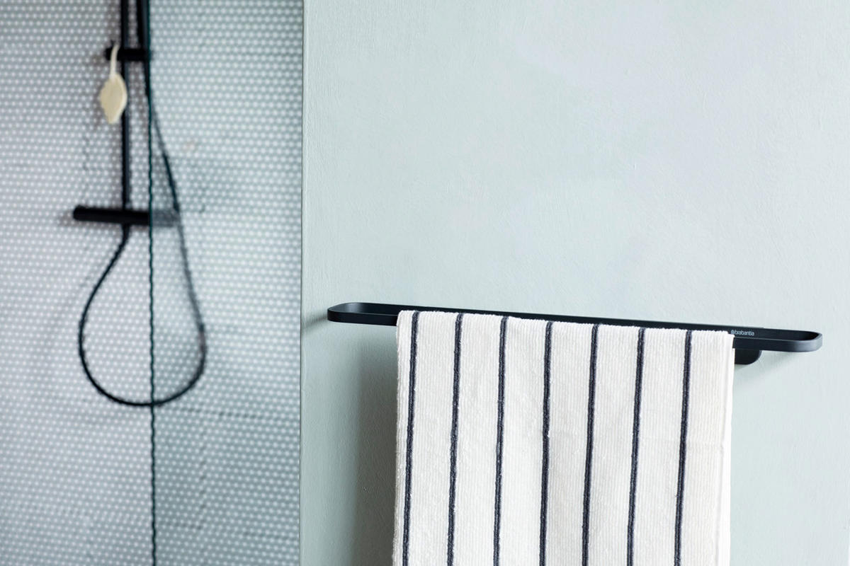 PREČKA ZA PEŠKIRE  siva  - siva, Osnovno, metal (56/4.1/8.6cm) - Brabantia