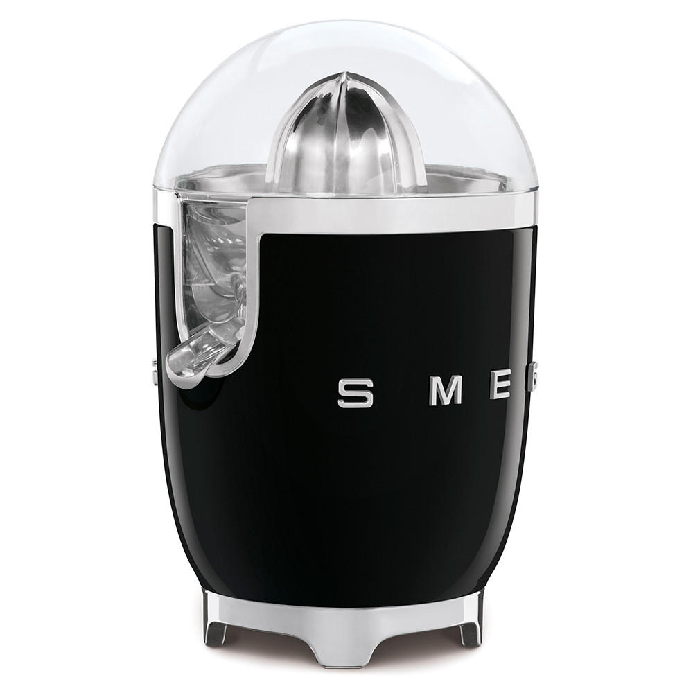 CJEDILO ZA LIMUN 50`STYLE  - crna visoki sjaj, Basics, metal (16.6/28.1/16.6cm) - SMEG