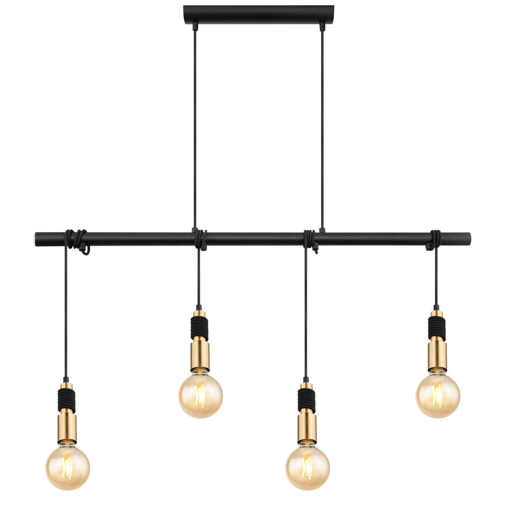 Hängeleuchte H: 120 Cm 4-Flammig