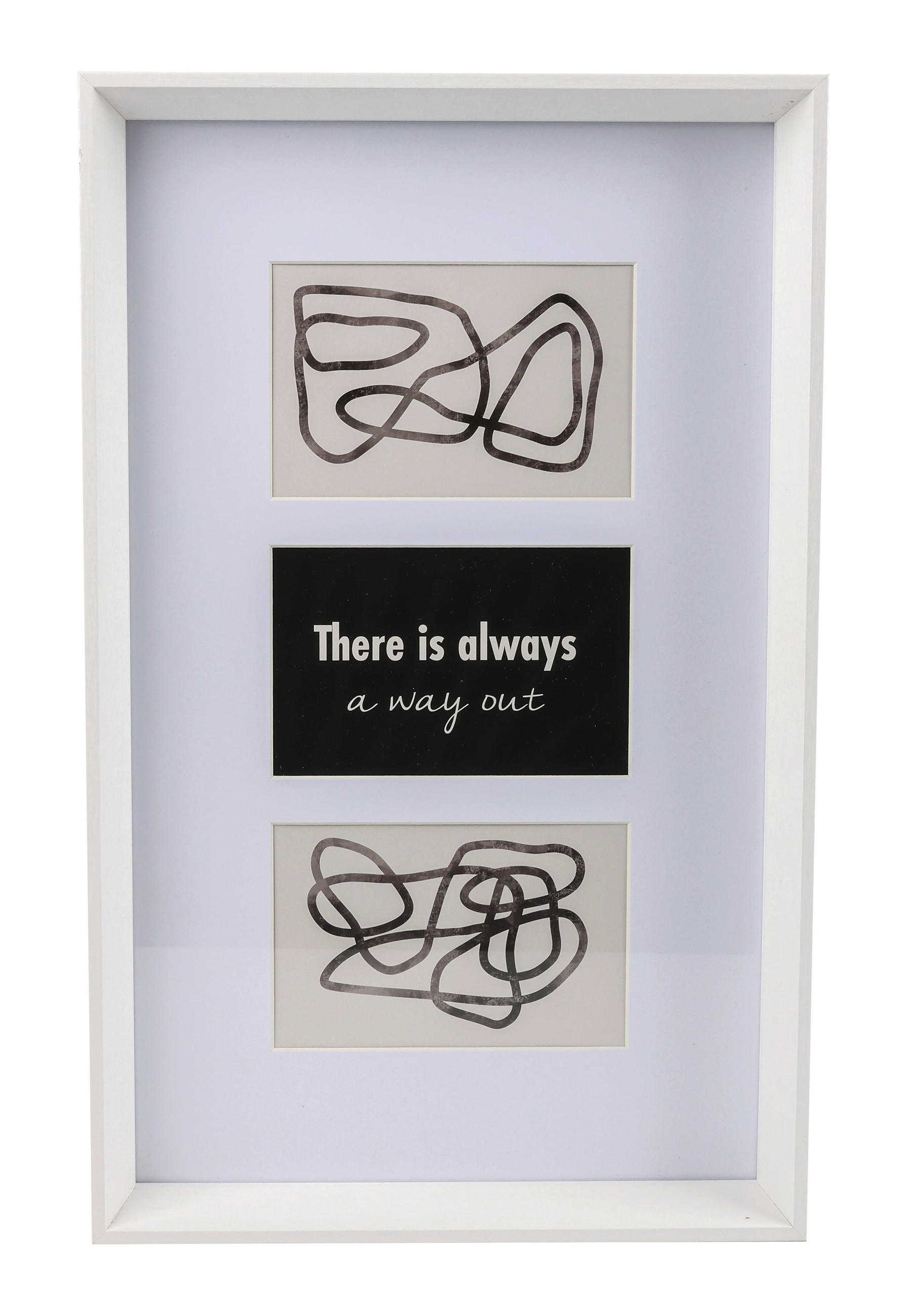 RAMĂ FOTO MULTIPLĂ in alb