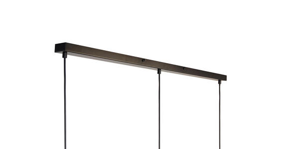 HÄNGELEUCHTE 120/30/150 cm - Goldfarben/Schwarz, Trend, Metall (120/30/150cm) - Novel