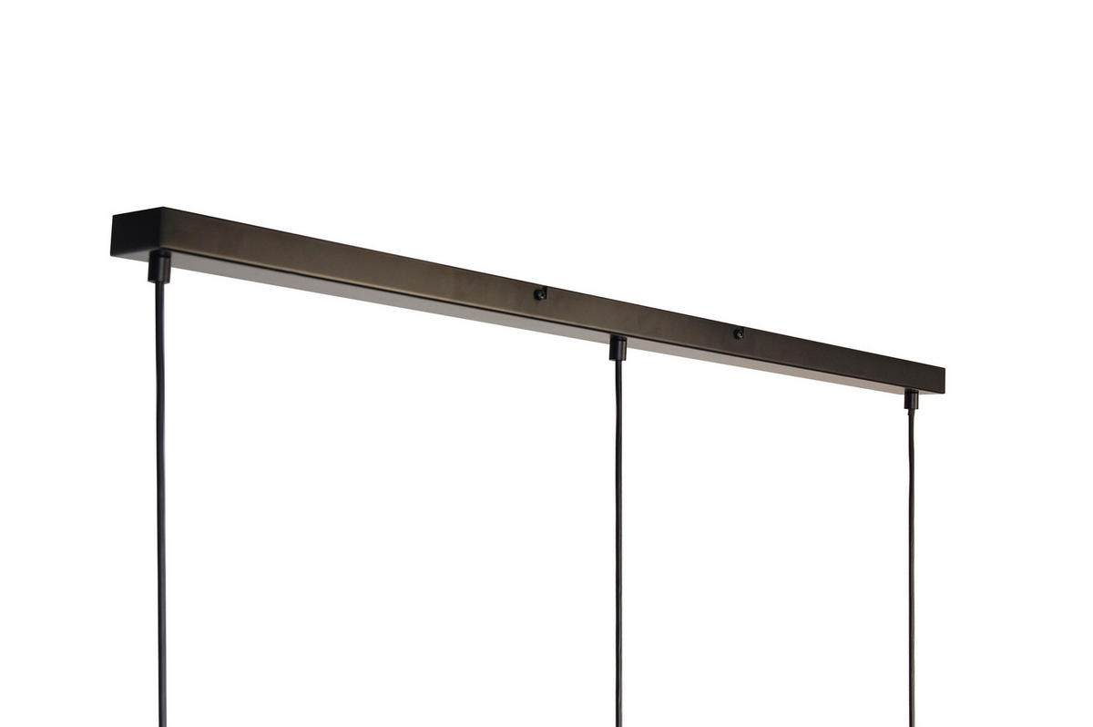 HÄNGELEUCHTE 120/30/150 cm   - Goldfarben/Schwarz, Trend, Metall (120/30/150cm) - Novel