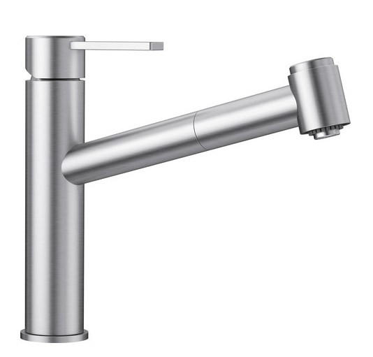 KÜCHENARMATUR 525124  - Edelstahlfarben, Metall (5,2/23,1/30,9cm) - Blanco