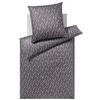 BETTWÄSCHE Makosatin 135/200 cm  - Graphitfarben, Design, Textil (135/200cm) - Joop!