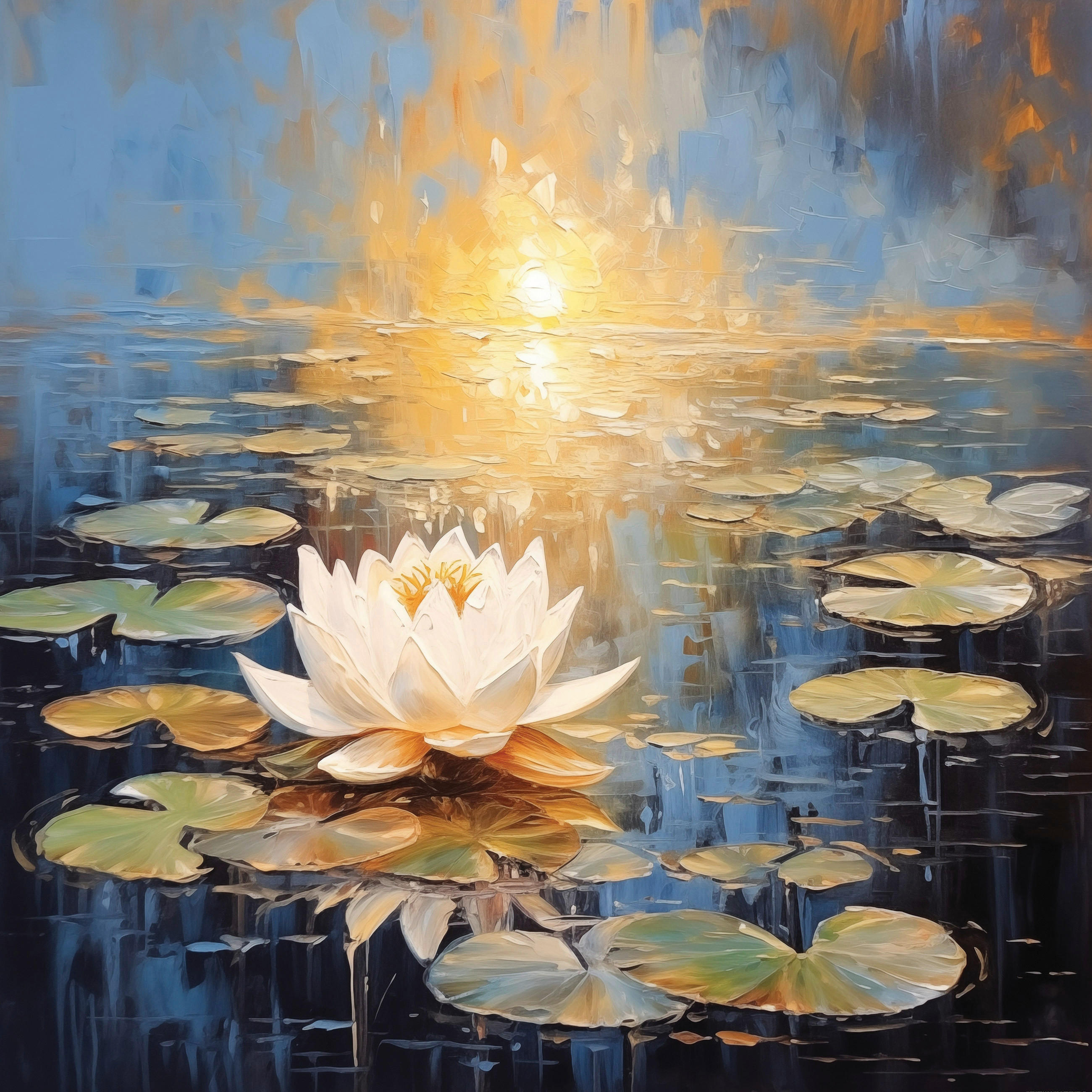 Euroart MALBA NA PLÁTNĚ, květiny, 55/55 cm