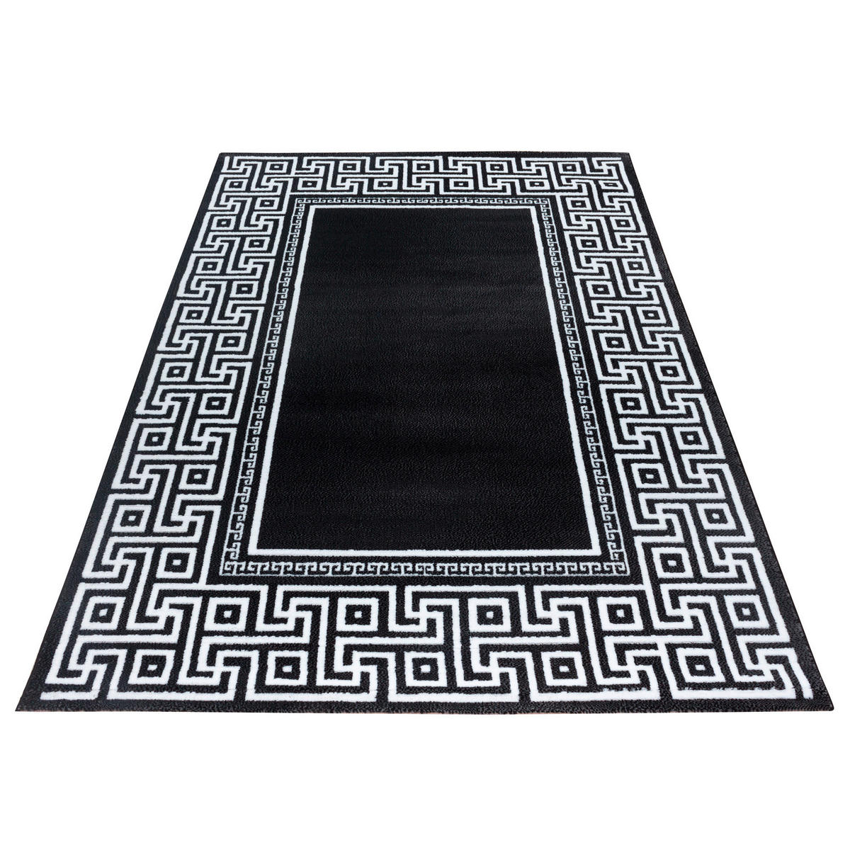 FLACHWEBETEPPICH 280/370 cm Parma Schwarz  - Schwarz, Design, Textil (280/370cm) - Novel