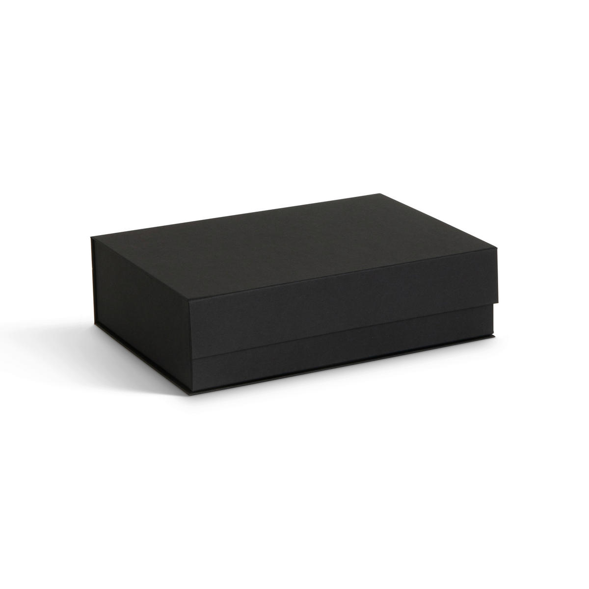 AUFBEWAHRUNGSBOX    23/31.5/9 cm  - Schwarz, Basics, Karton/Papier (23/31.5/9cm)