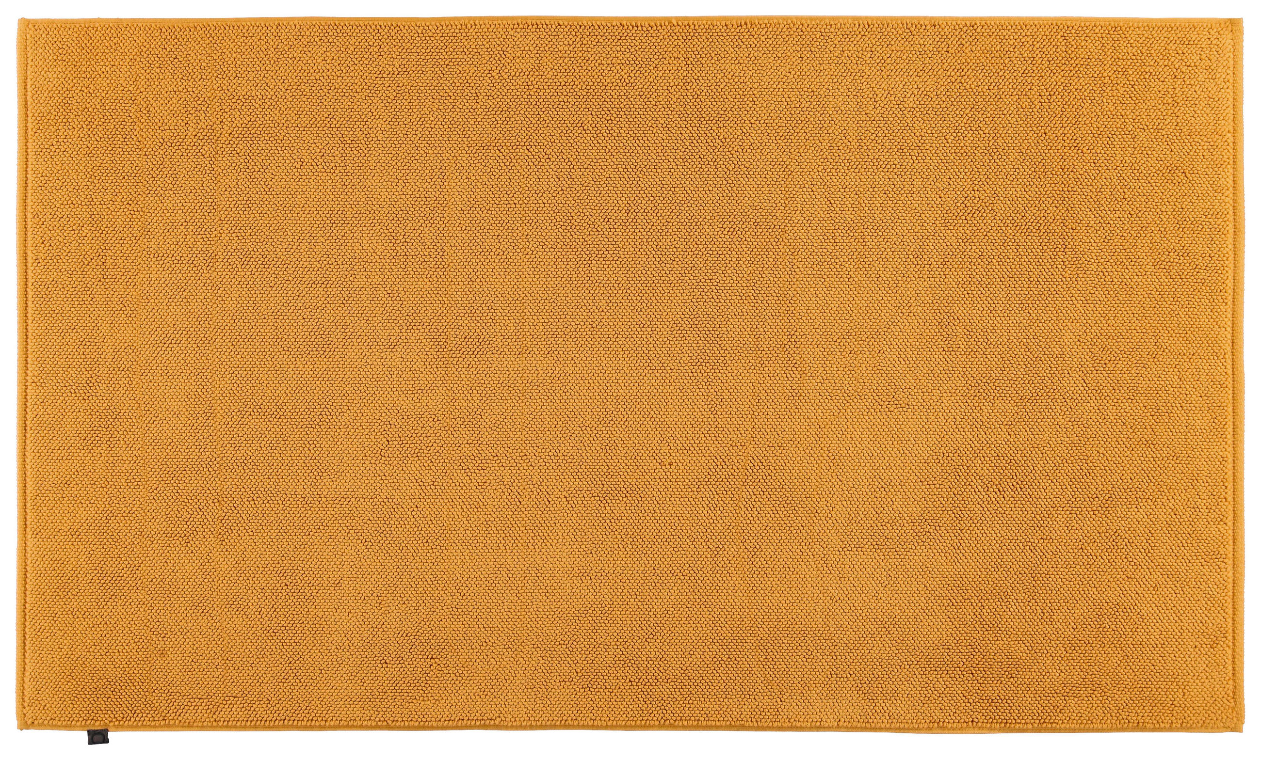 BADTEPPICH 1007 LOOP 532 Gelb 60/100 cm  - Gelb, KONVENTIONELL, Textil (60/100cm) - Cawoe