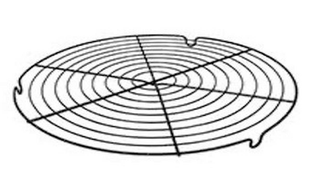 REŠETKA ZA TORTU - srebrna, Osnovno, metal (31/2cm)