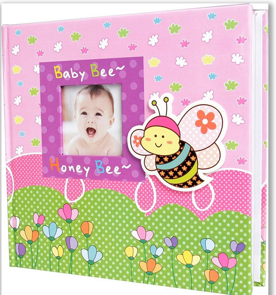 ALBUM ZA FOTOGRAFIJE       5/23,5/22 cm   - ružičasta, Basics, karton (5/23,5/22cm)