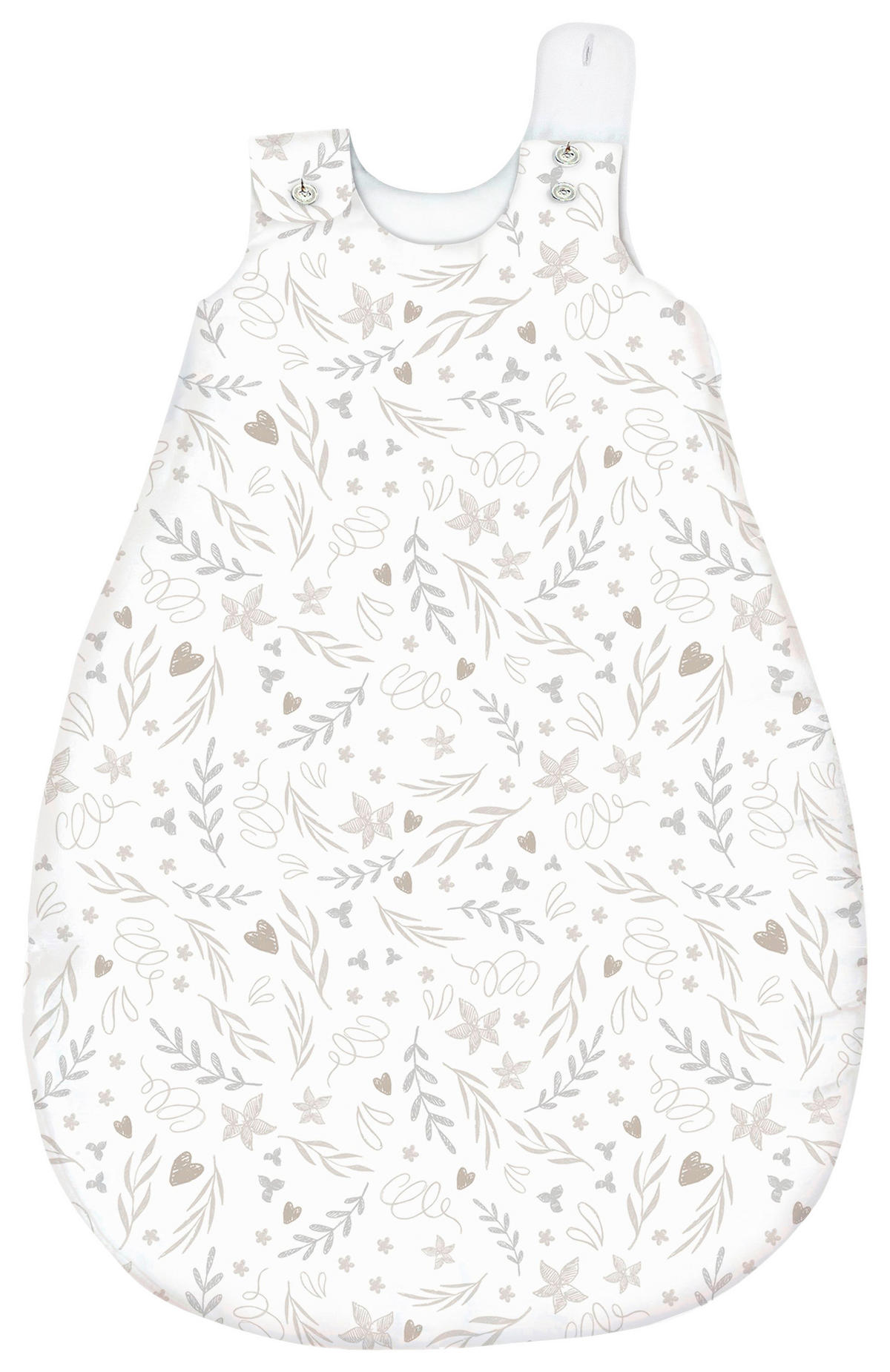 BABYSCHLAFSACK Avelia    50/56   - Taupe, Basics, Textil (50/56null) - Avelia