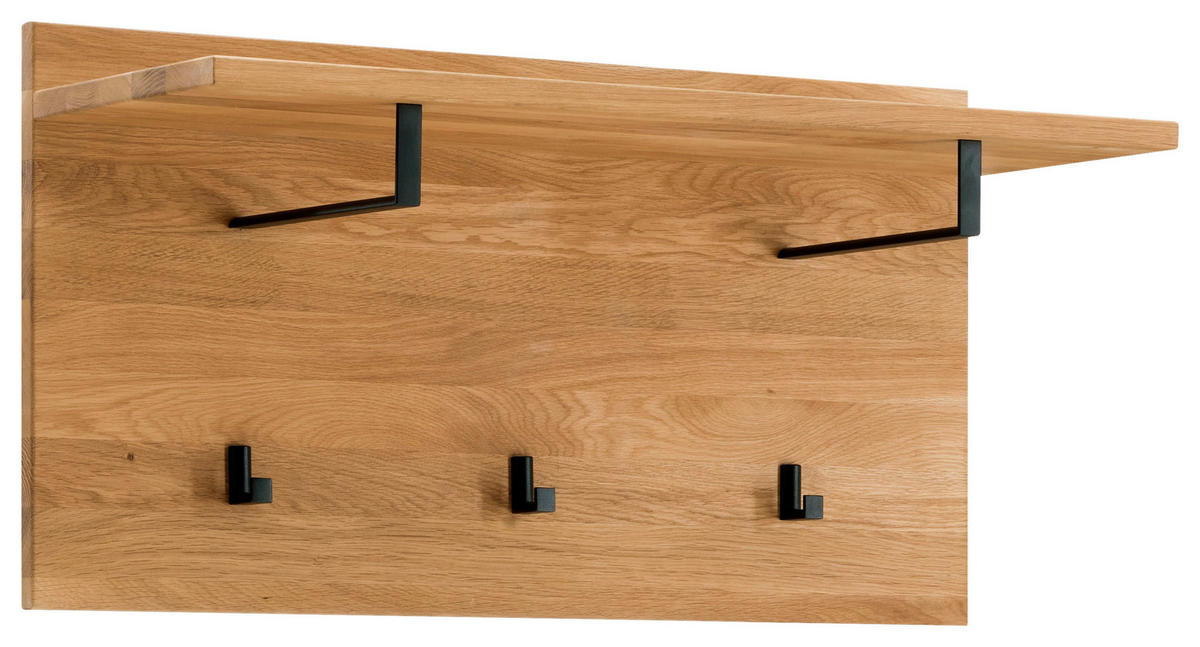 GARDEROBENPANEEL  in 80/41/30 cm  - Eichefarben, MODERN, Holz (80/41/30cm)