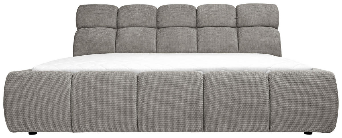 POLSTERBETT 140/200 cm  in Beige  - Beige/Schwarz, Design, Kunststoff/Textil (140/200cm) - Esposa