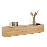 NÍZKÁ KOMODA, dub, barvy dubu, 242/44/50 cm - barvy dubu, Design, dřevo/kompozitní dřevo (242/44/50cm) - Dieter Knoll