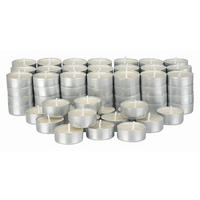 SET ČAJNIH SVEĆICA  bela  - bela, Osnovno, metal (19/19/5cm) - Boxxx