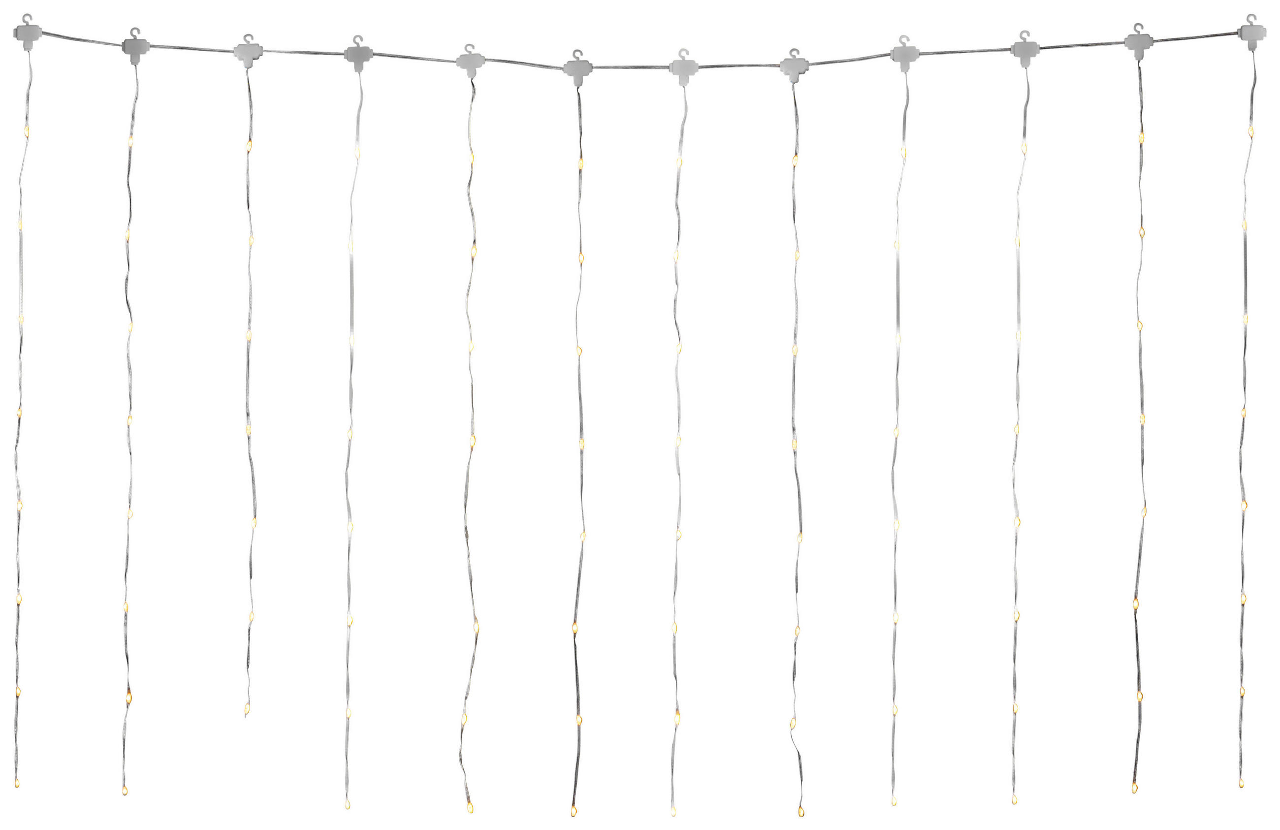 LICHTERVORHANG 165/78/165 cm  - LIFESTYLE, Kunststoff (165/78/165cm)