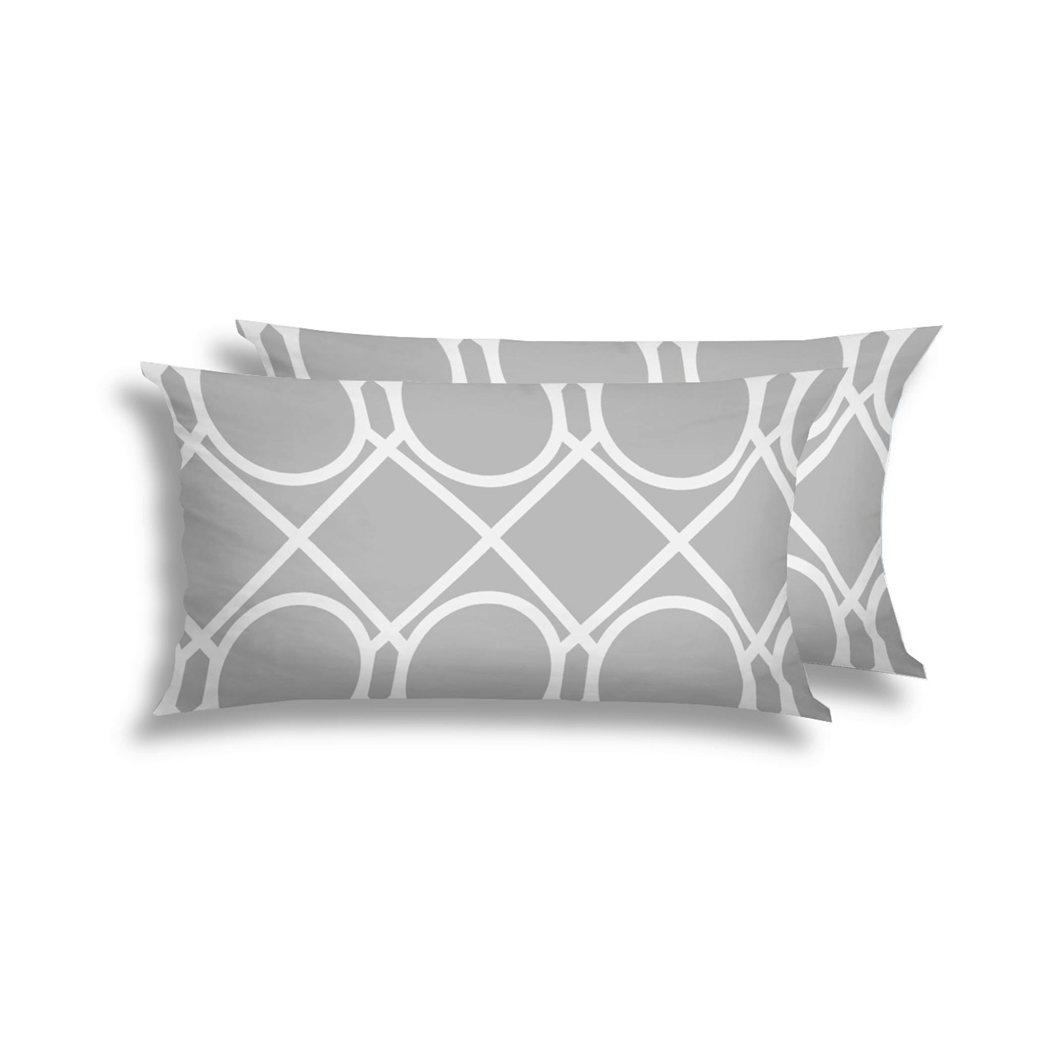 KOPFPOLSTERBEZUG 40/80 cm  - Hellgrau, Design, Textil (40/80cm) - Florella