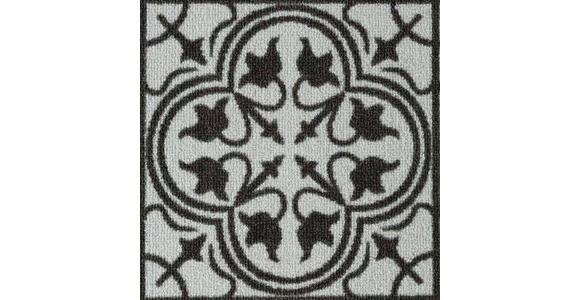 LÄUFER 80/150 cm Schwarz  - Schwarz, Design, Kunststoff/Textil (80/150cm) - Novel