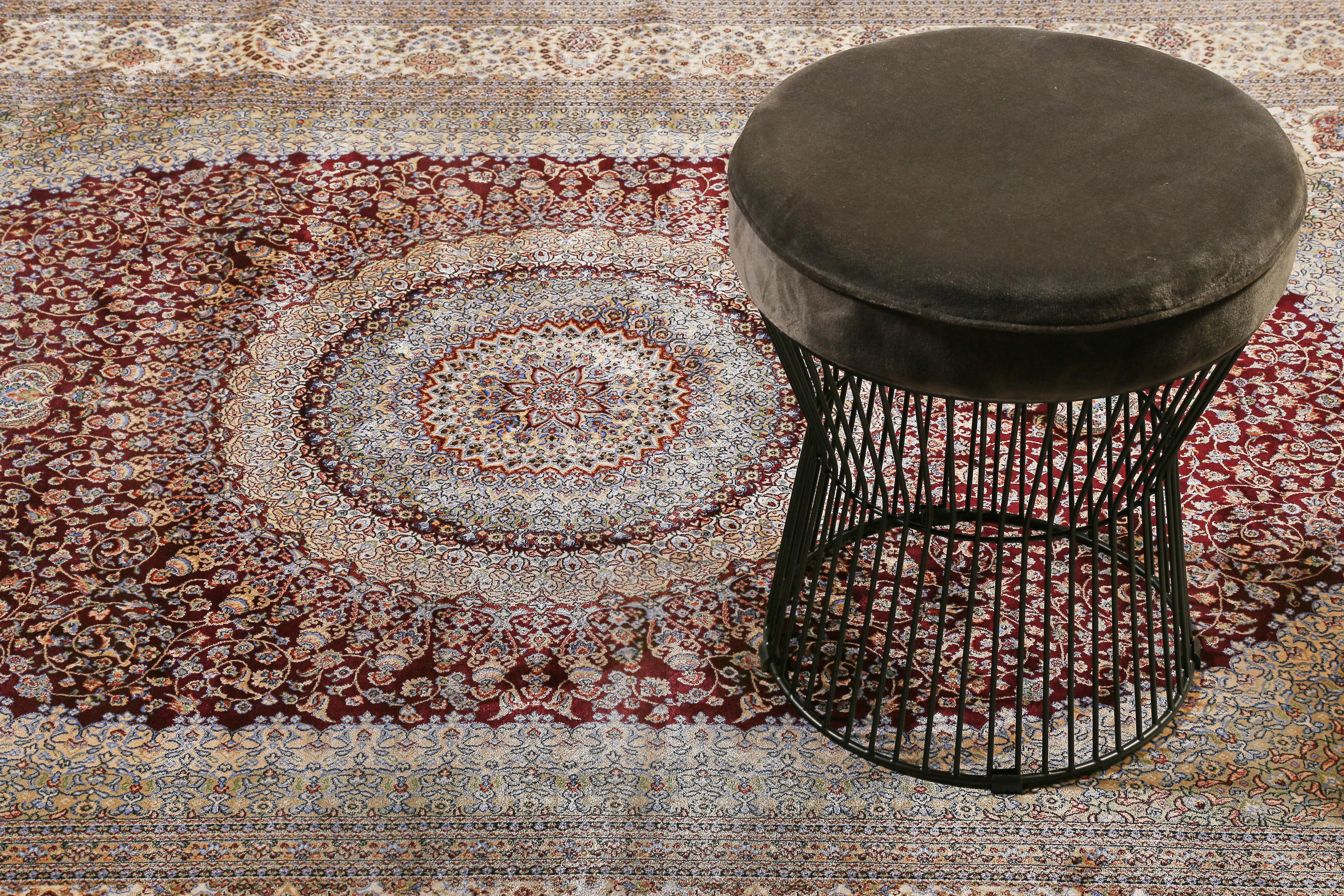 Thumbnail - Novel Webteppich Täbriz, Rot, Textil, orientalisch, rechteckig, 300x400 cm, Textiles Vertrauen - Oeko-Tex®, Hohenstein, ...