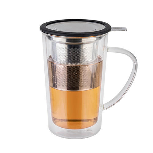 TEEGLAS   - Basics, Glas/Kunststoff (9/9/14,5cm) - Gefu