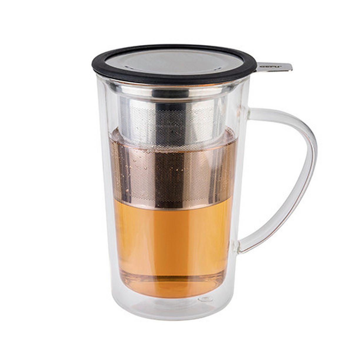 TEEGLAS   - Basics, Glas/Kunststoff (9/9/14,5cm) - Gefu