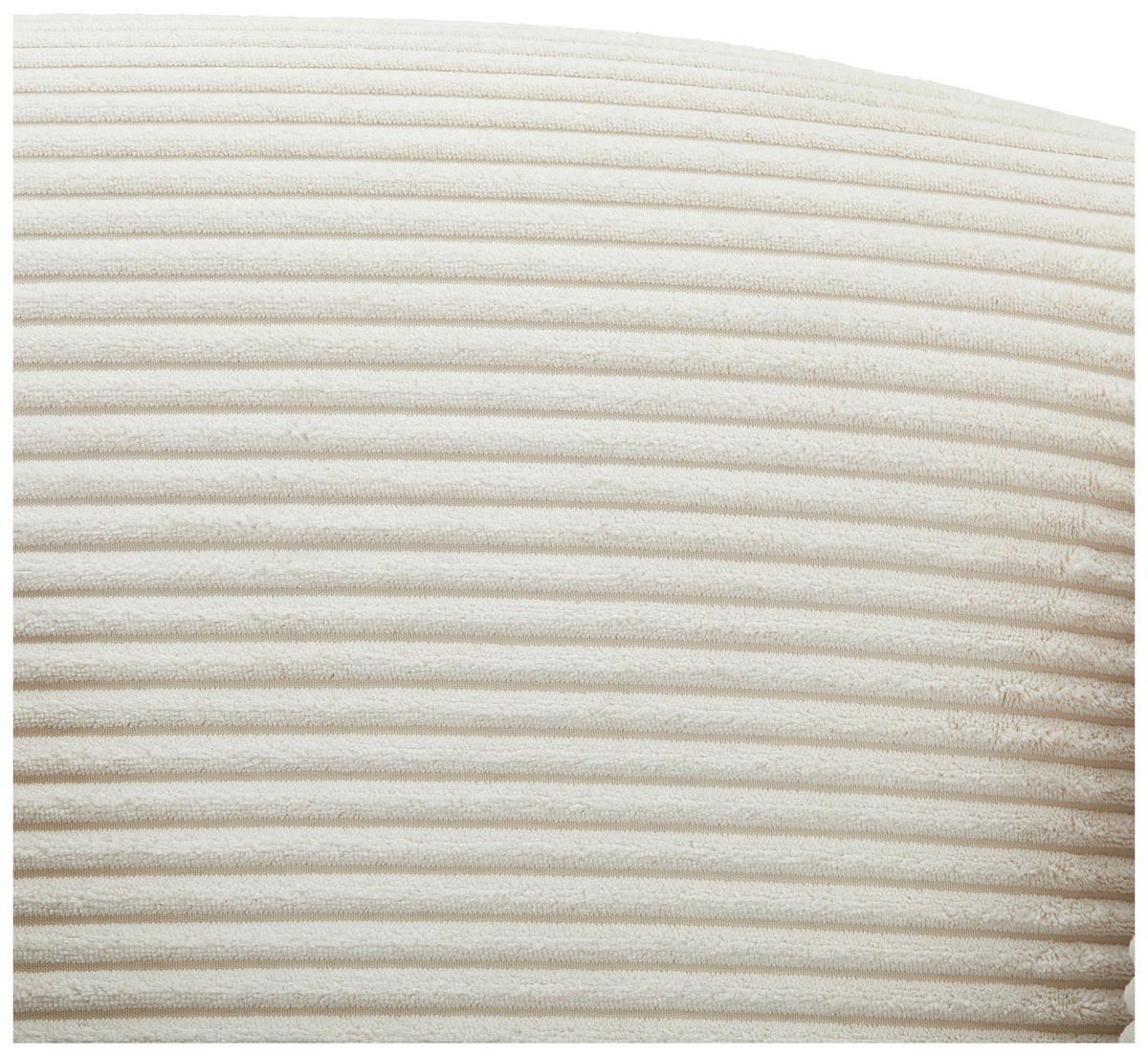 XXL-SESSEL Cord Naturfarben    - Beige/Dunkelbraun, Design, Holz/Textil (121/100/140cm) - Ambia Home