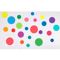 DEKOSTICKER  - Multicolor, Basics, Kunststoff (50/70/0,10cm) - Euroart