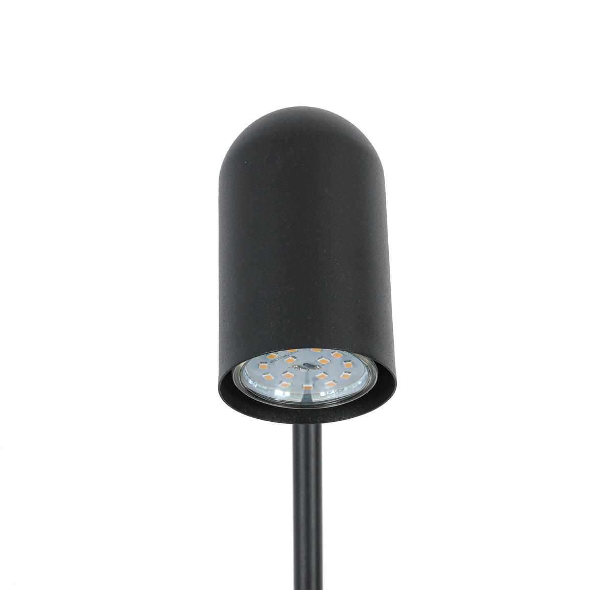 STEHLEUCHTE 35,5/18/154,50 cm    - Schwarz, Trend, Kunststoff/Metall (35,5/18/154,50cm) - Novel