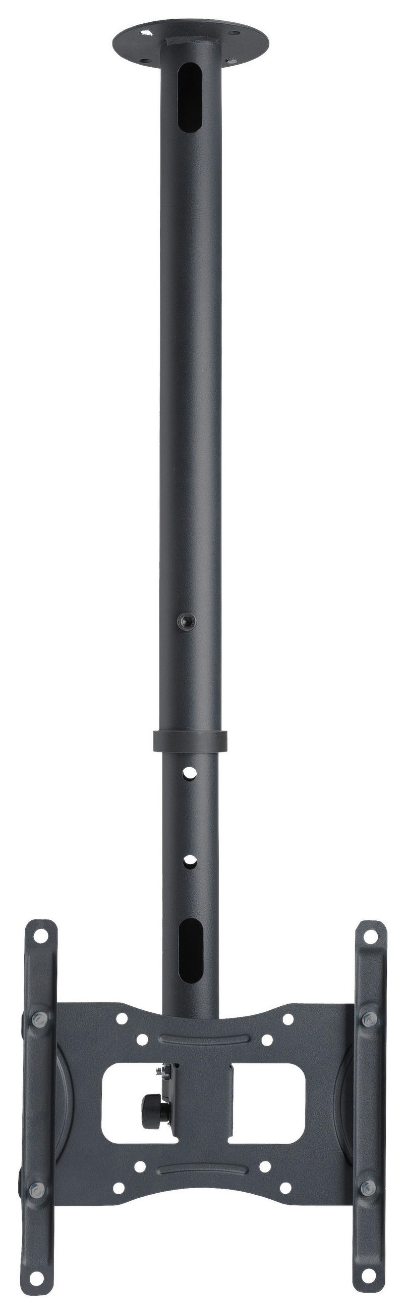 TV-HALTERUNG 101 Zoll  - Schwarz, MODERN, Metall (22/55/24cm) - MID.YOU