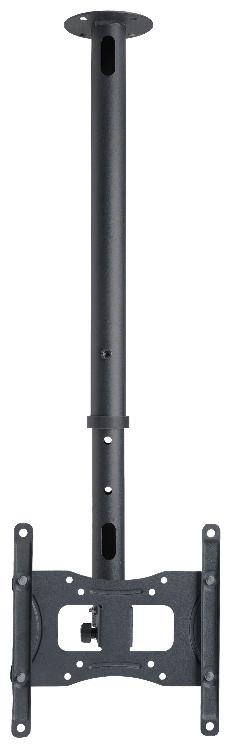 TV-HALTERUNG in Schwarz  - Schwarz, Modern, Metall (22/55/24cm) - MID.YOU